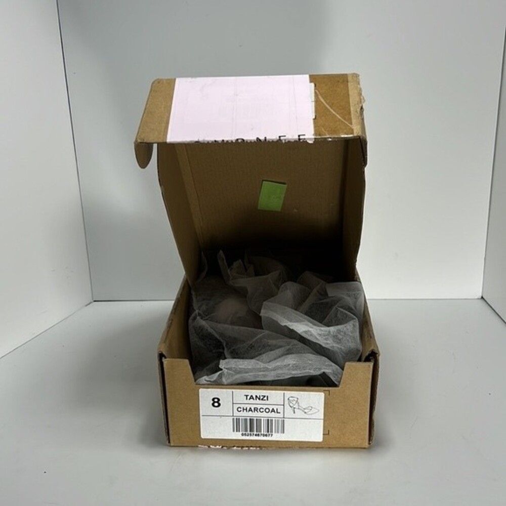 Journee Collection Tanzi Heels Grey size 8 - Picture 8 of 9